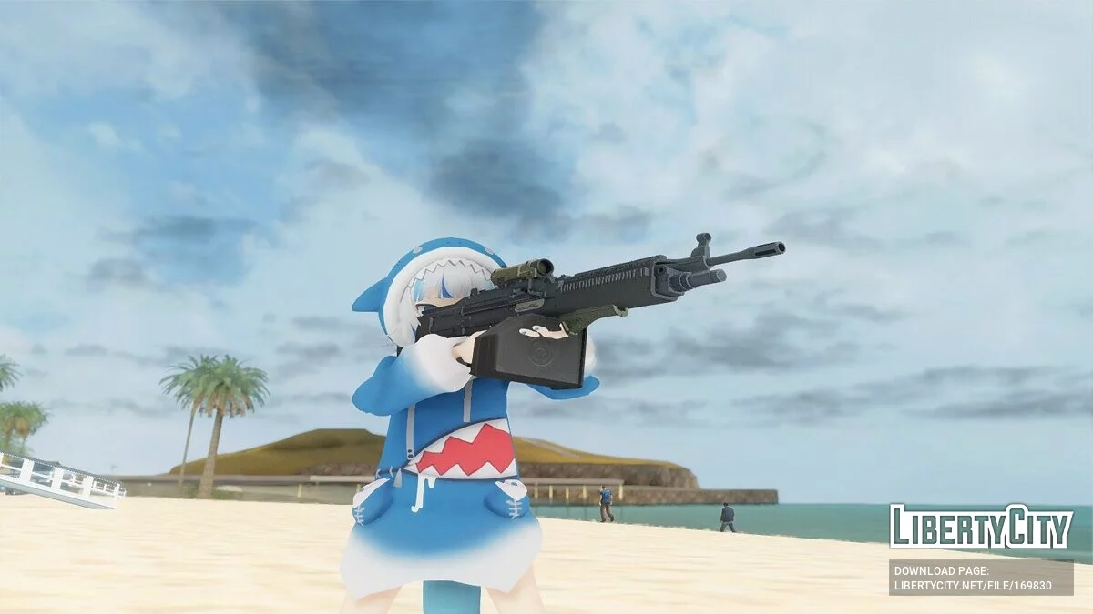 Gawr Gura / GTA San Andreas