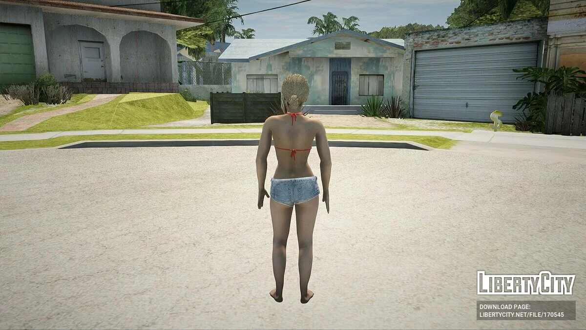 Кара Денверс з всесвіту DC / GTA San Andreas
