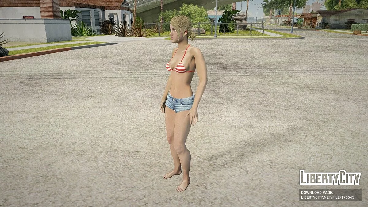 Кара Денверс з всесвіту DC / GTA San Andreas