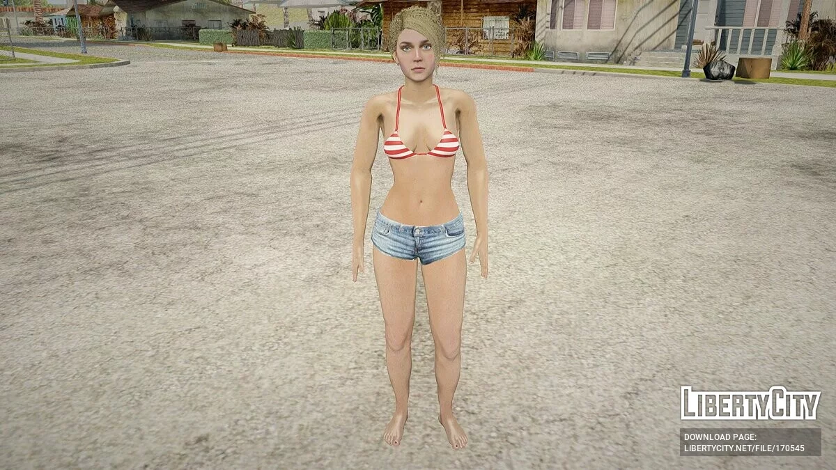 Кара Денверс з всесвіту DC / GTA San Andreas