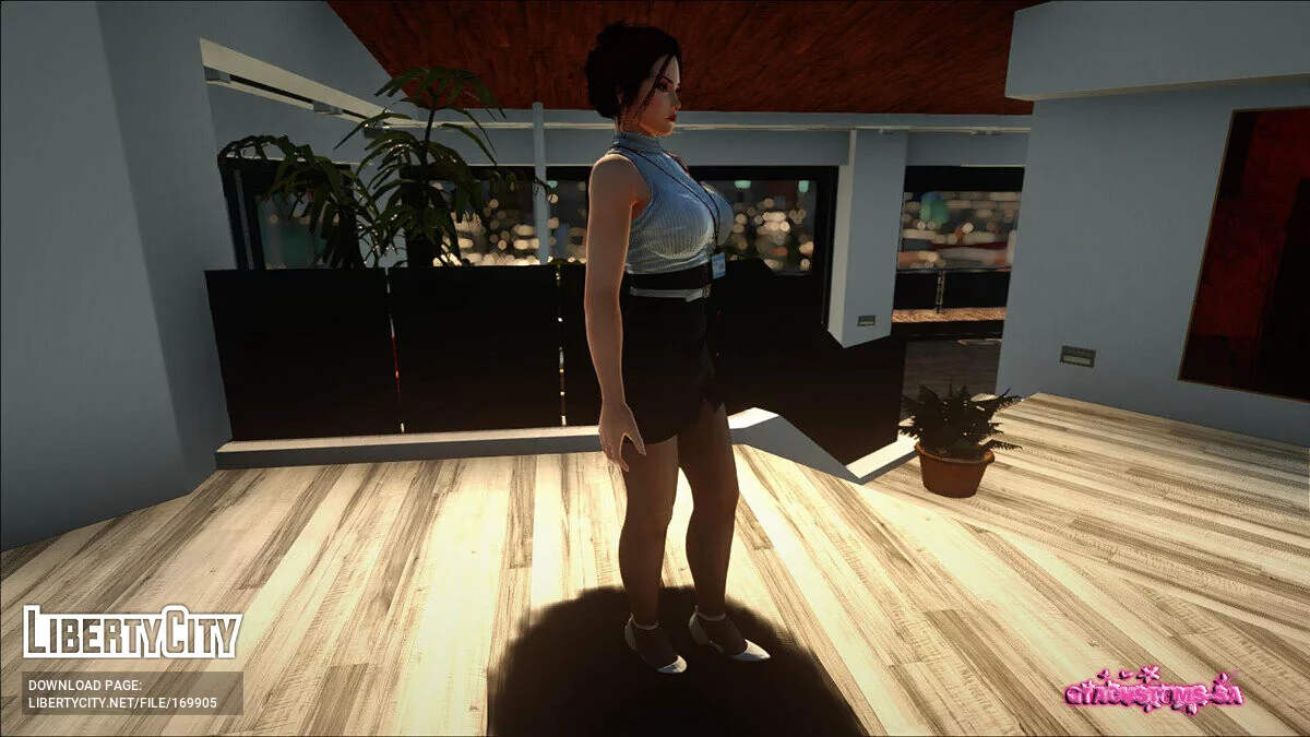 Kasumi con ropa de oficina / GTA San Andreas