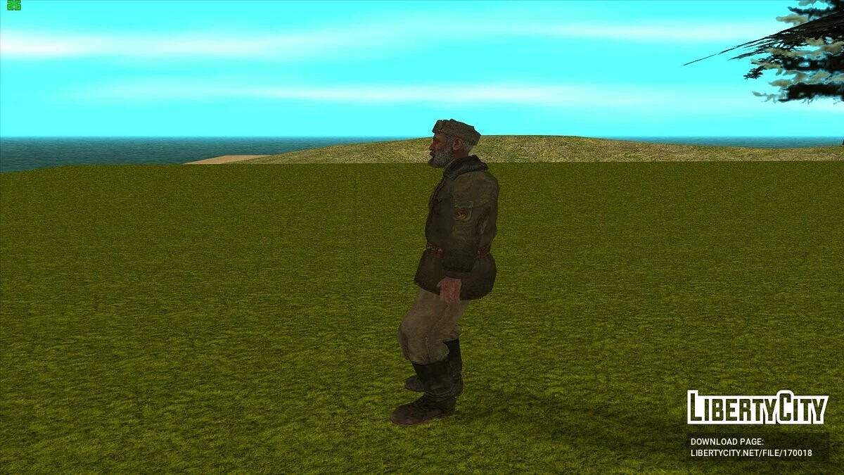 来自《潜行者》系列之《切尔诺贝利阴影》中的护林员 / GTA San Andreas