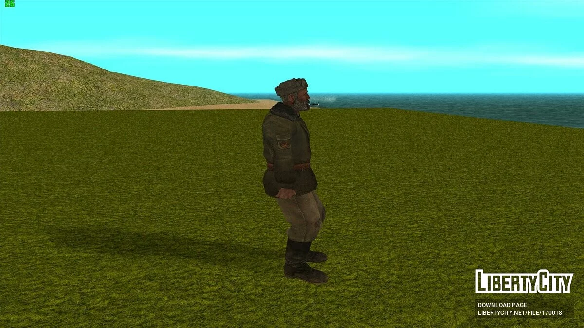 来自《潜行者》系列之《切尔诺贝利阴影》中的护林员 / GTA San Andreas