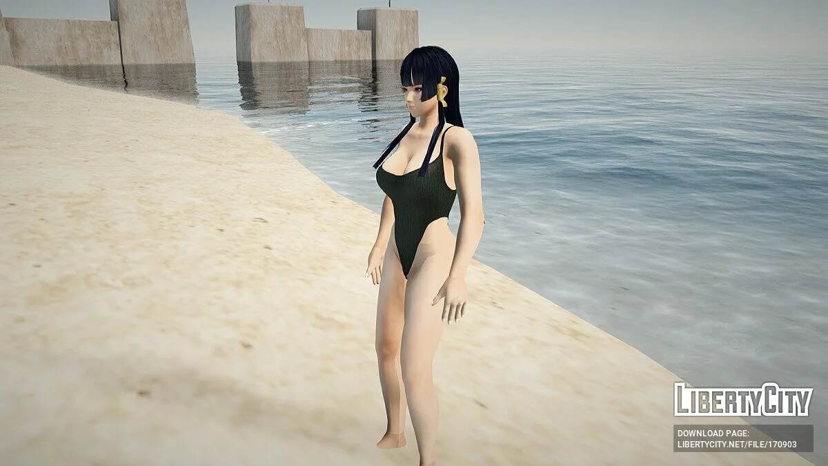 Nyotengu em traje / GTA San Andreas
