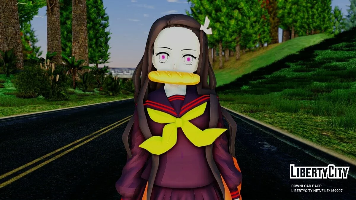 Nezuko Kamado / GTA San Andreas