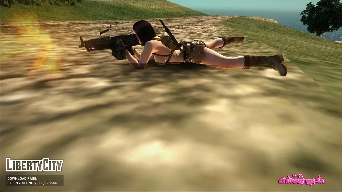 Тіна Армстронг Scarlet / GTA San Andreas