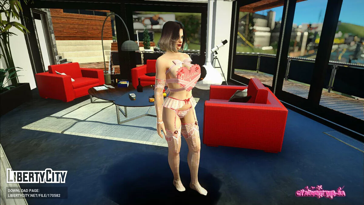 Тина Армстронг Valentines Day / GTA San Andreas