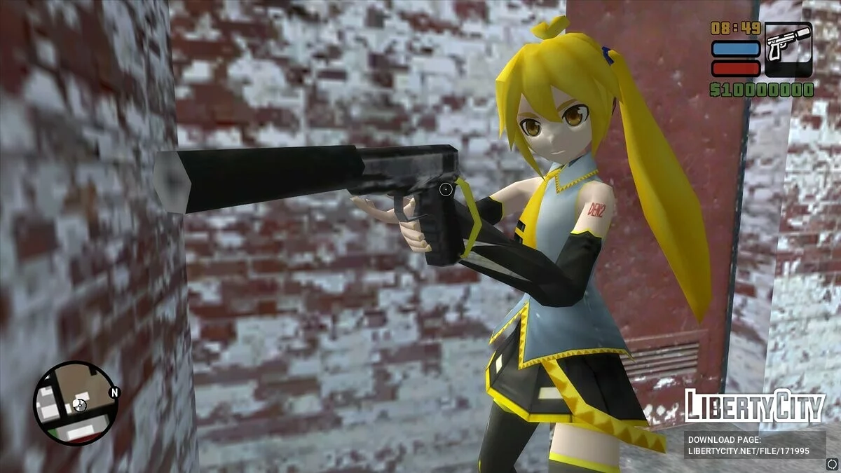 Akita Neru (PSP) / GTA San Andreas