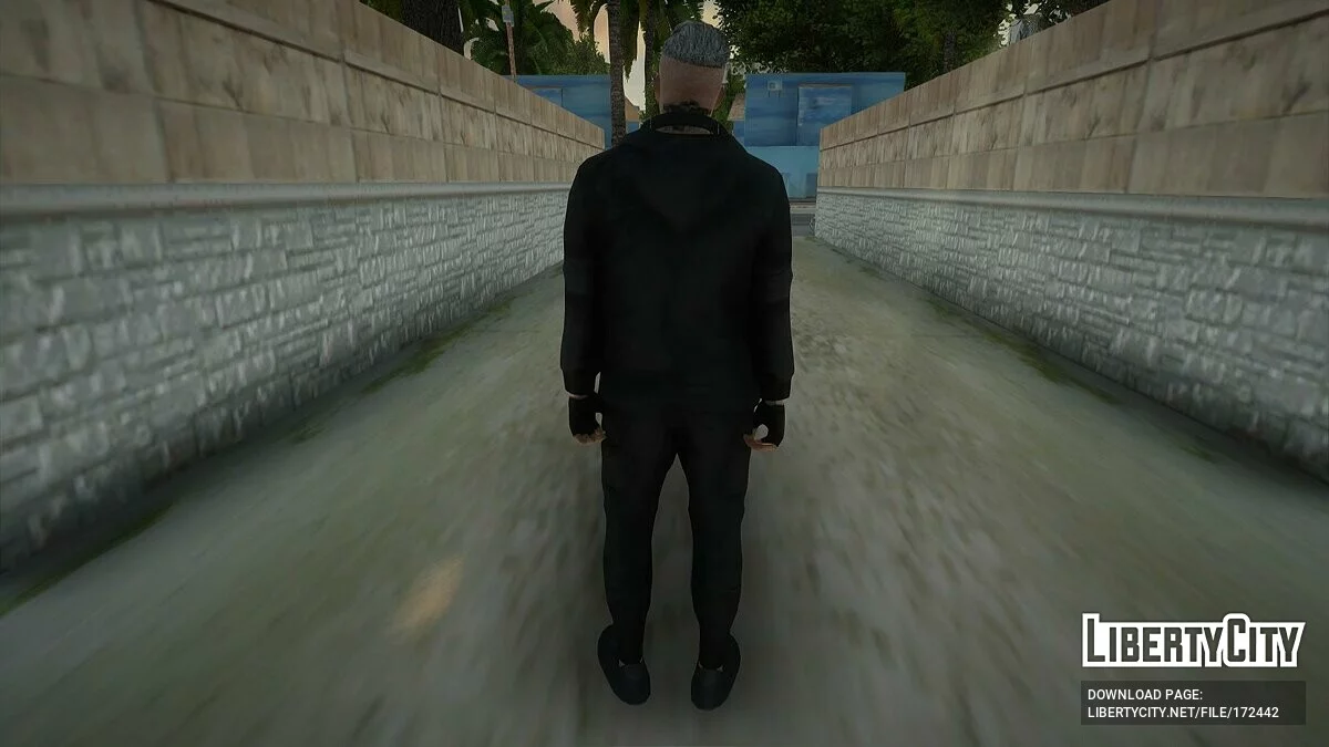 Gangster in a skull t-shirt / GTA San Andreas