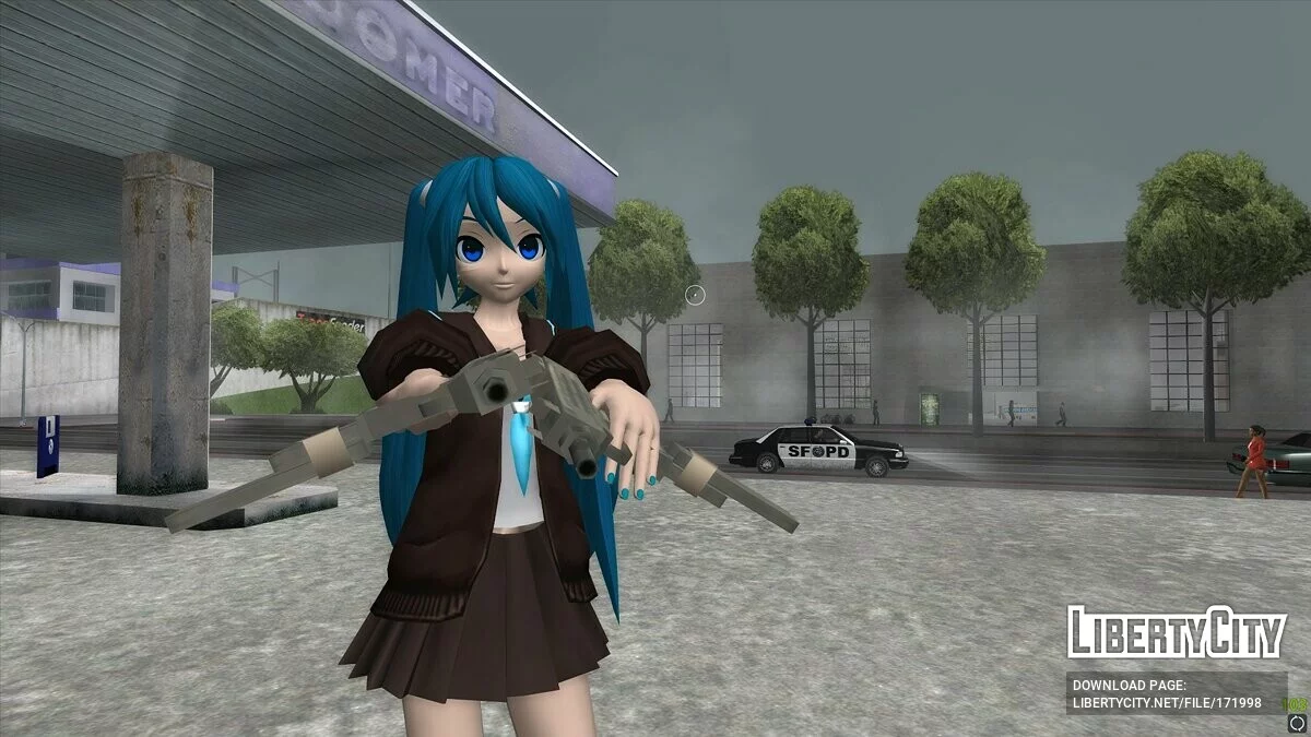 Hatsune Miku (Rolling Girl) / GTA San Andreas