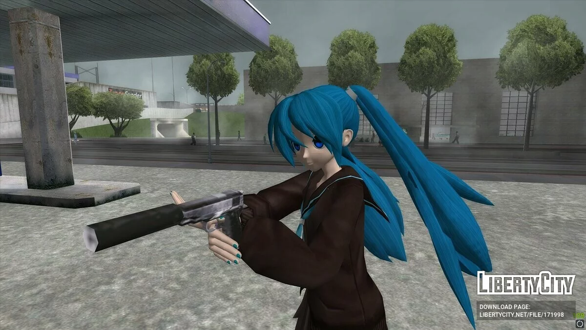 Hatsune Miku (Rolling Girl) / GTA San Andreas