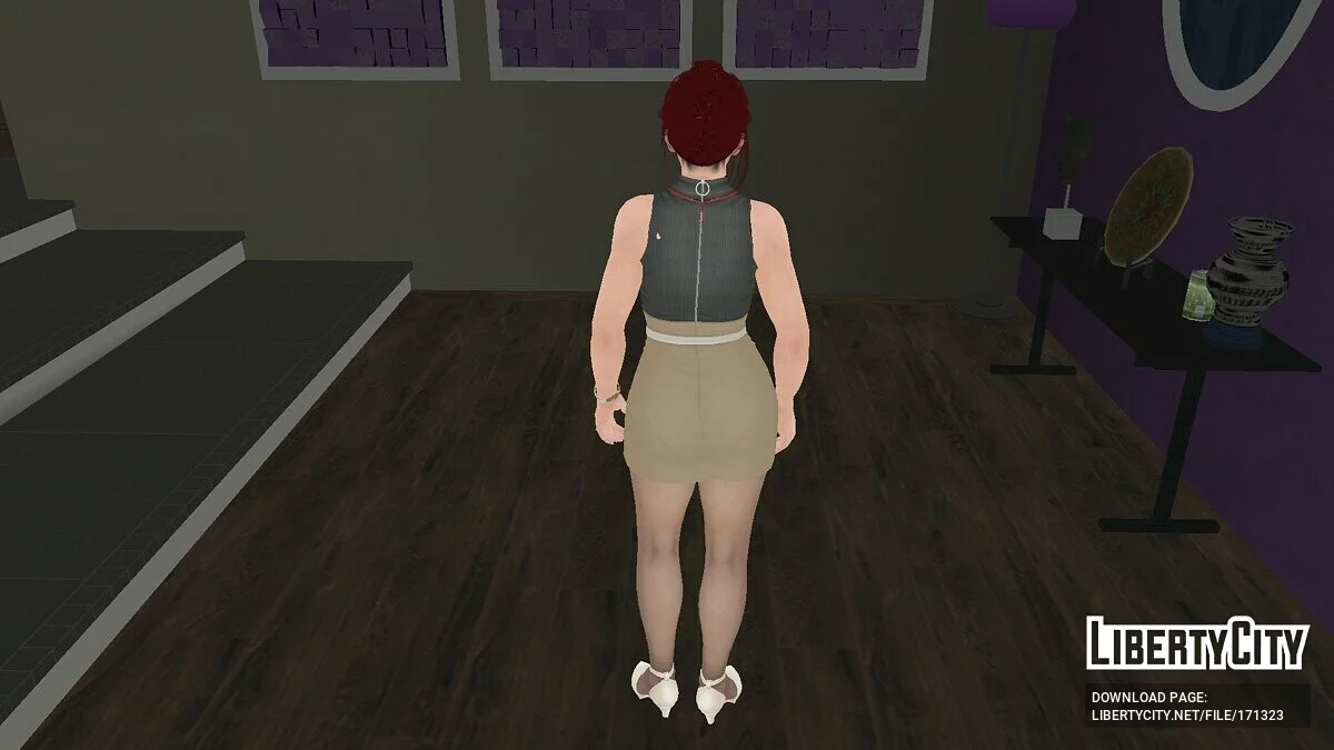 Kasumi en ropa de oficina / GTA San Andreas