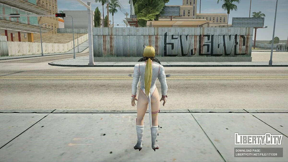 Helena Douglas en traje de gato / GTA San Andreas