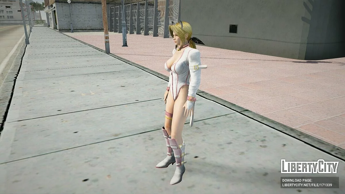 Helena Douglas en traje de gato / GTA San Andreas