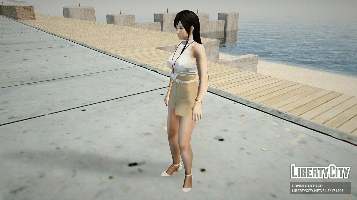 Kokoro en vêtements de bureau / GTA San Andreas