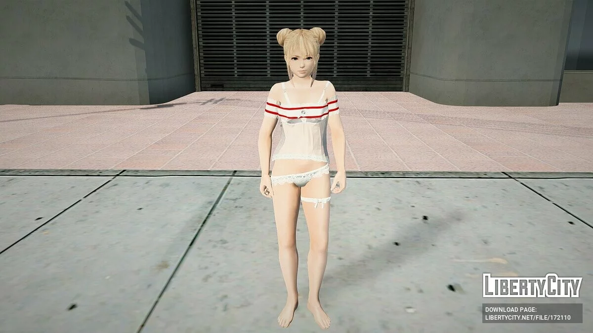 Марі Роуз в піжамі / GTA San Andreas