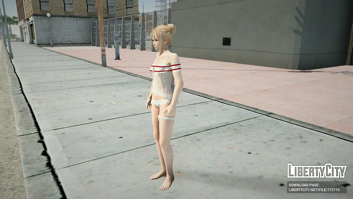 Марі Роуз в піжамі / GTA San Andreas