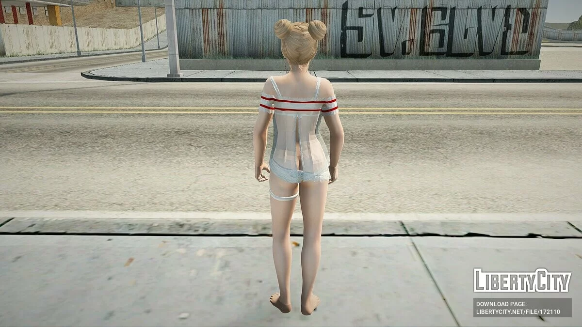 Марі Роуз в піжамі / GTA San Andreas