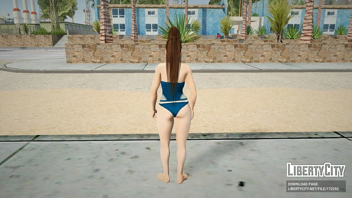 Май Ширануї в купальнику / GTA San Andreas