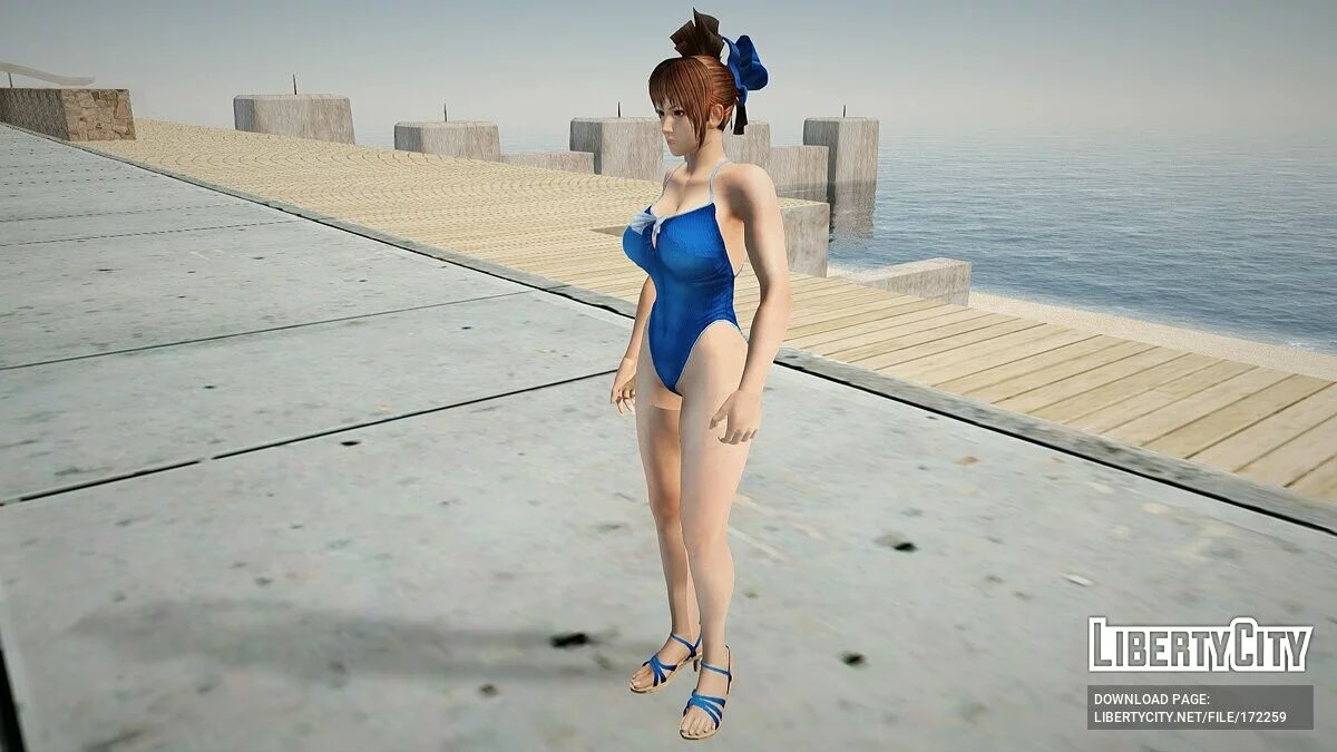 Мей Ширануї у синьому купальнику / GTA San Andreas