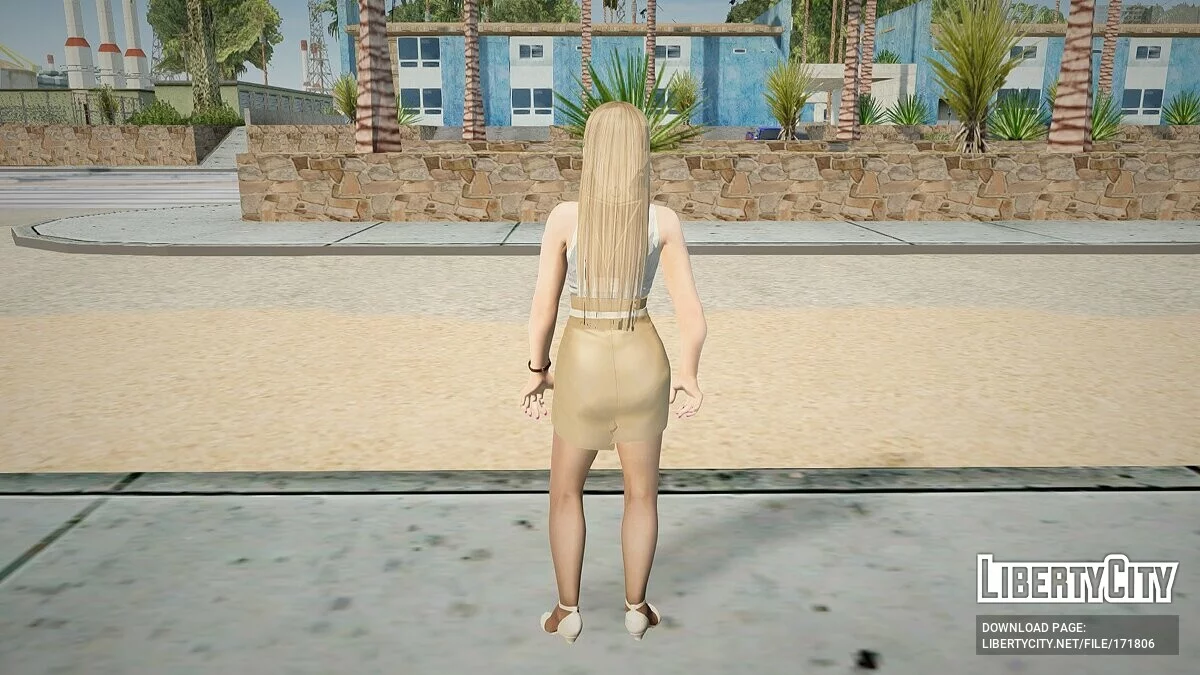 Marie Rose en tenue de bureau / GTA San Andreas