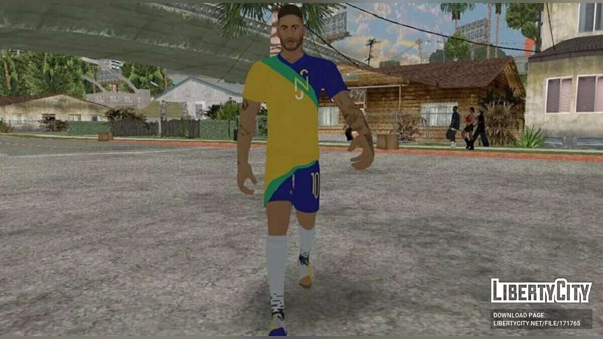 Неймар з Fortnite / GTA San Andreas