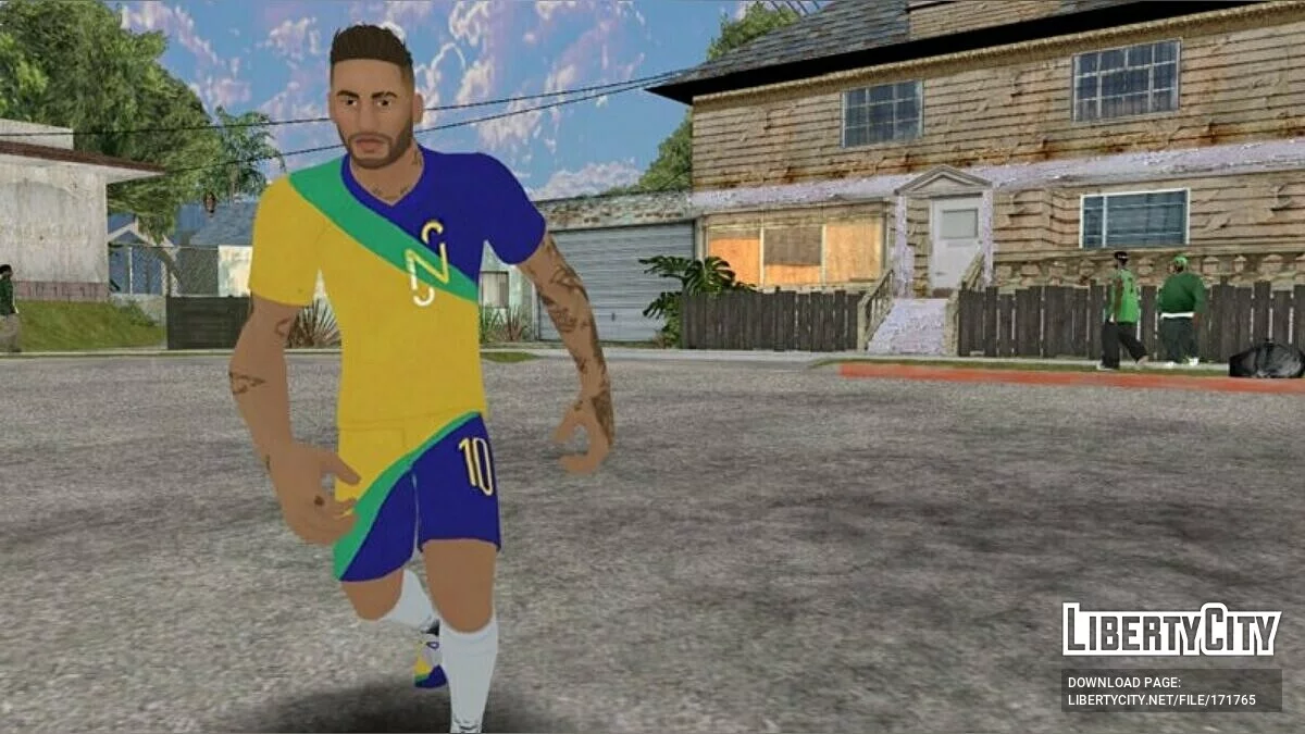 Неймар з Fortnite / GTA San Andreas