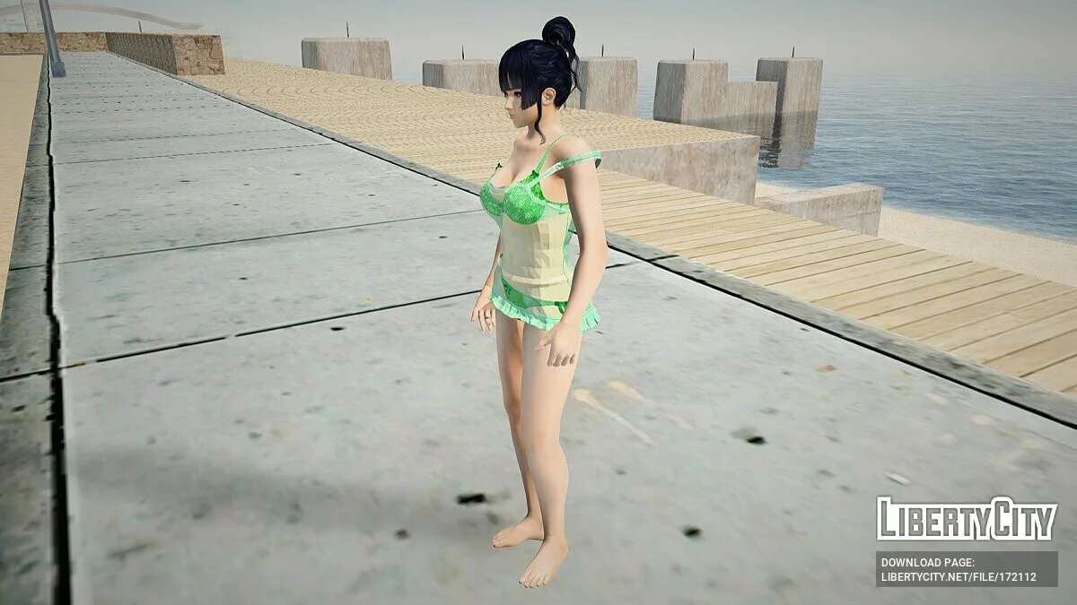 Nyotengu im Nachthemd / GTA San Andreas