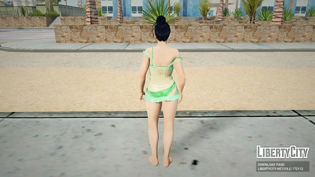 Nyotengu im Nachthemd / GTA San Andreas