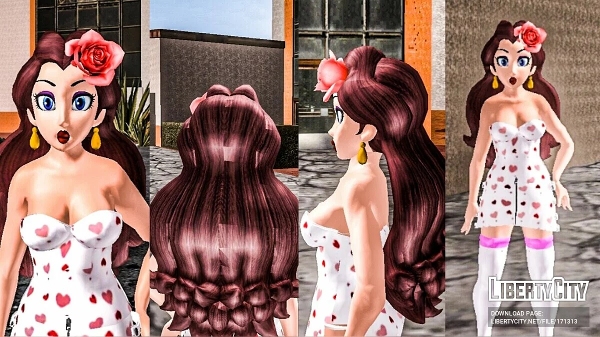 فستان PAULINE Party / جي تي إيه سان أندرياس