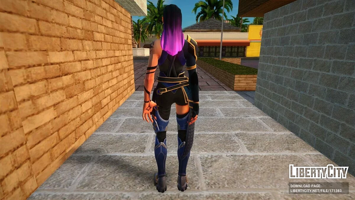 Reyna de Valorant / GTA San Andreas