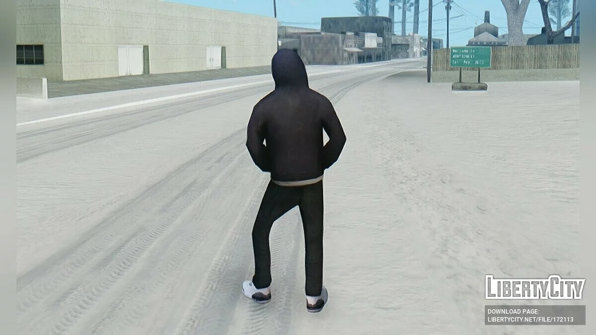 Modelo del rapero 163ONMYNECK / GTA San Andreas