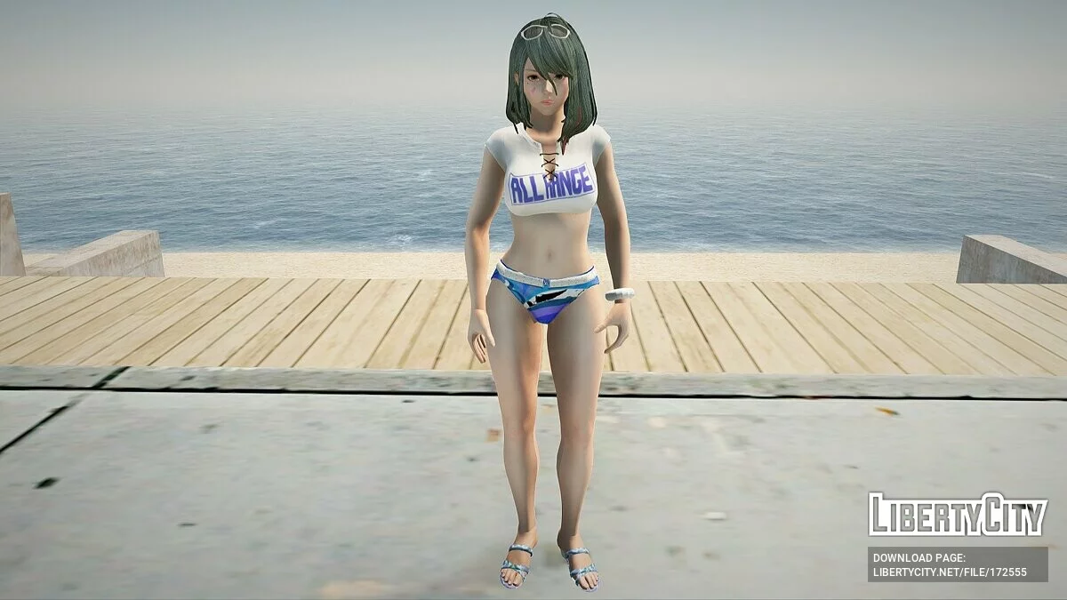 Тамаки в купальнику / GTA San Andreas