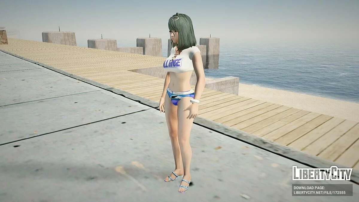 Тамаки в купальнику / GTA San Andreas