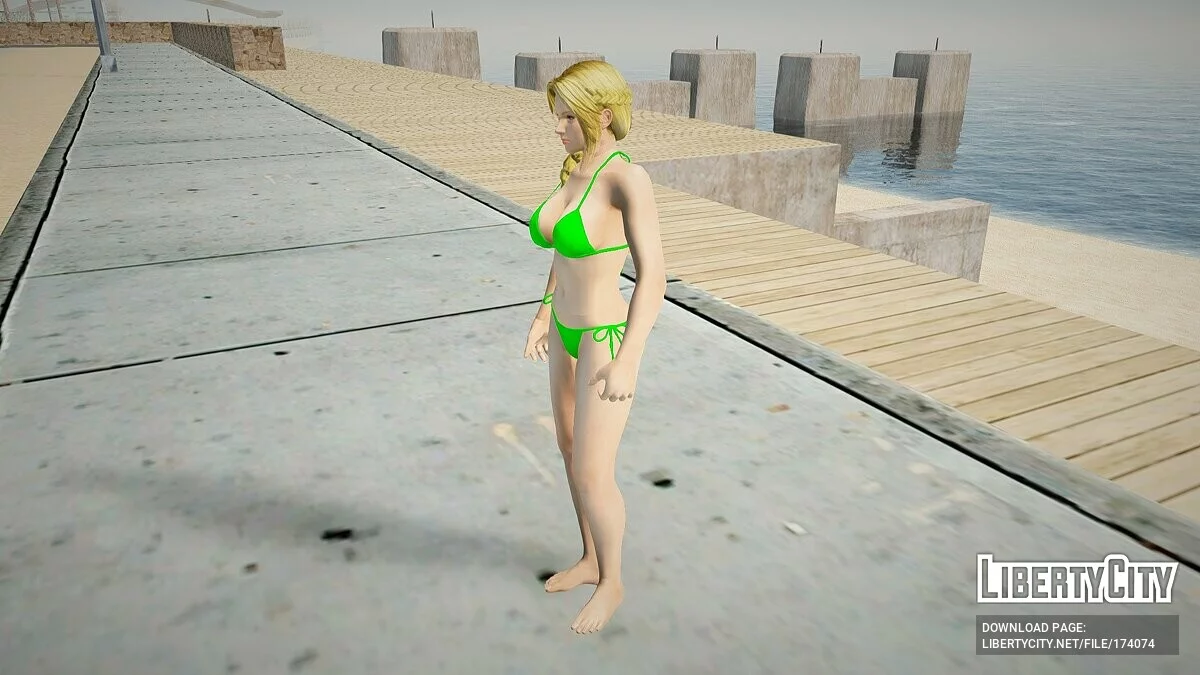 Хелена Дуглас в бикини / GTA San Andreas