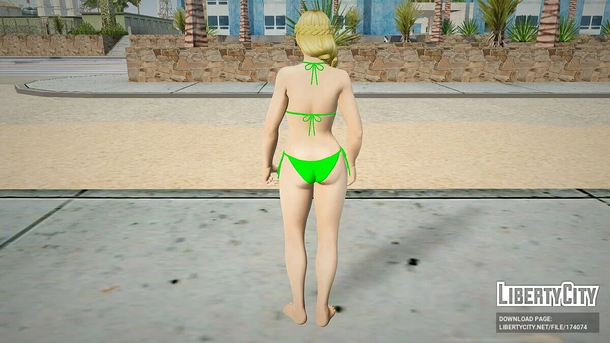 Хелена Дуглас в бикини / GTA San Andreas