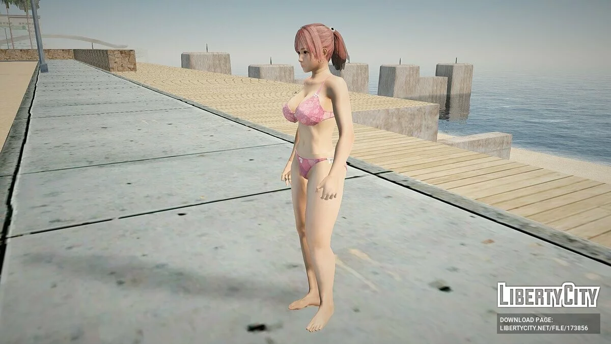 Honoka en sous-vêtements / GTA San Andreas