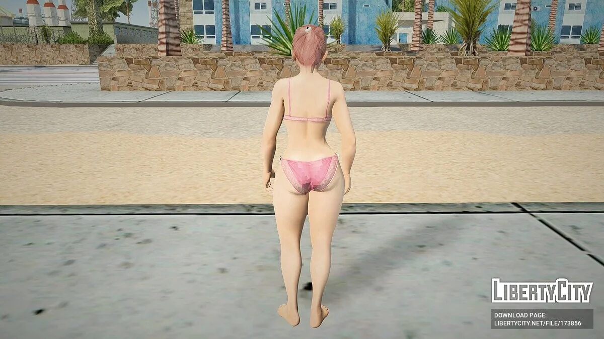 Honoka en sous-vêtements / GTA San Andreas