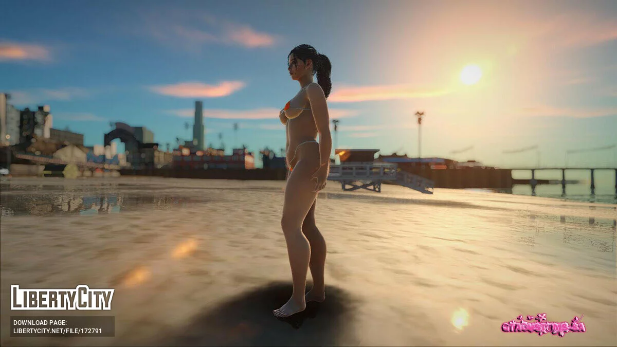 克莱尔·雷德菲尔德的微型比基尼 / GTA San Andreas