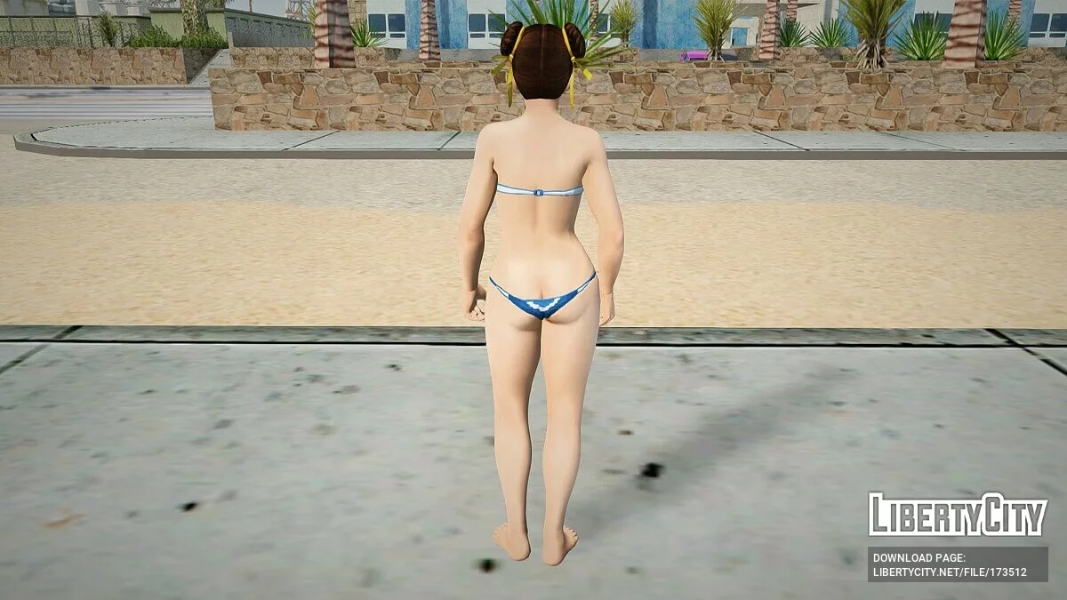 Лей-Фанг в бикини / GTA San Andreas
