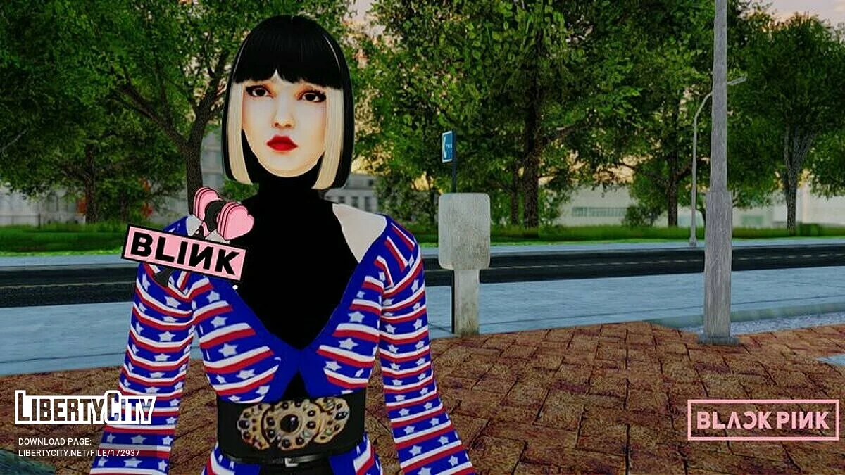 Lalisa Manoban Blackpink / GTA San Andreas