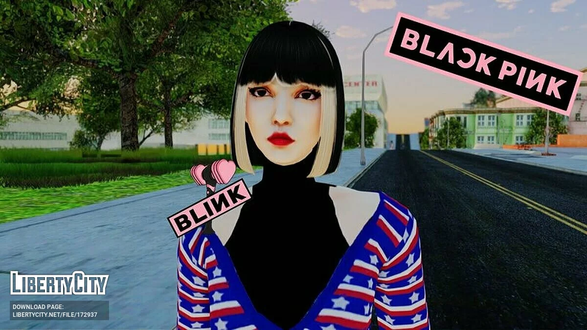 Lalisa Manoban Blackpink / GTA San Andreas