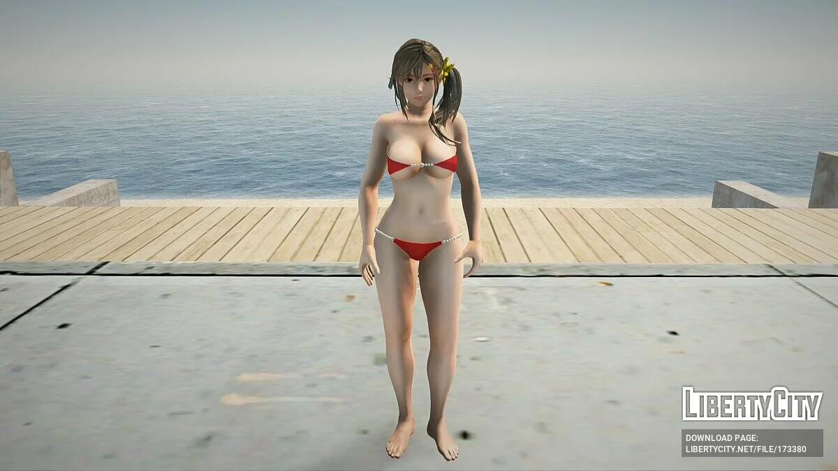 Мисаки в бікіні з Dead or Alive Xtreme Venus Vacation / GTA San Andreas