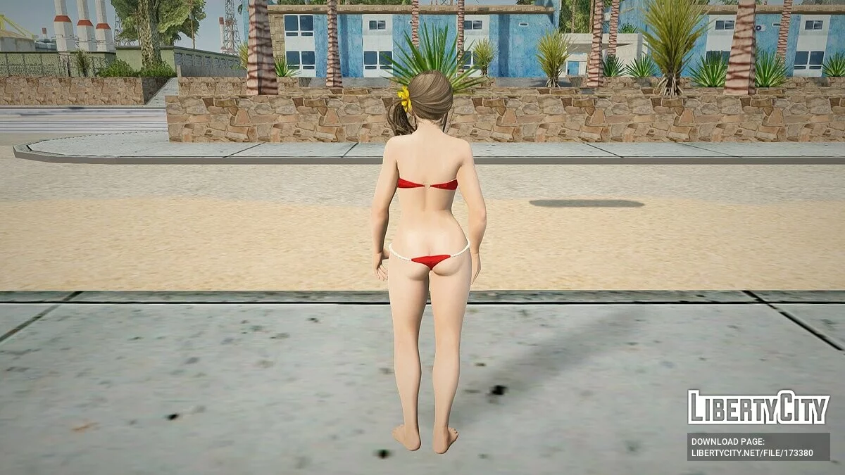 Мисаки в бикини из Dead or Alive Xtreme Venus Vacation / GTA San Andreas