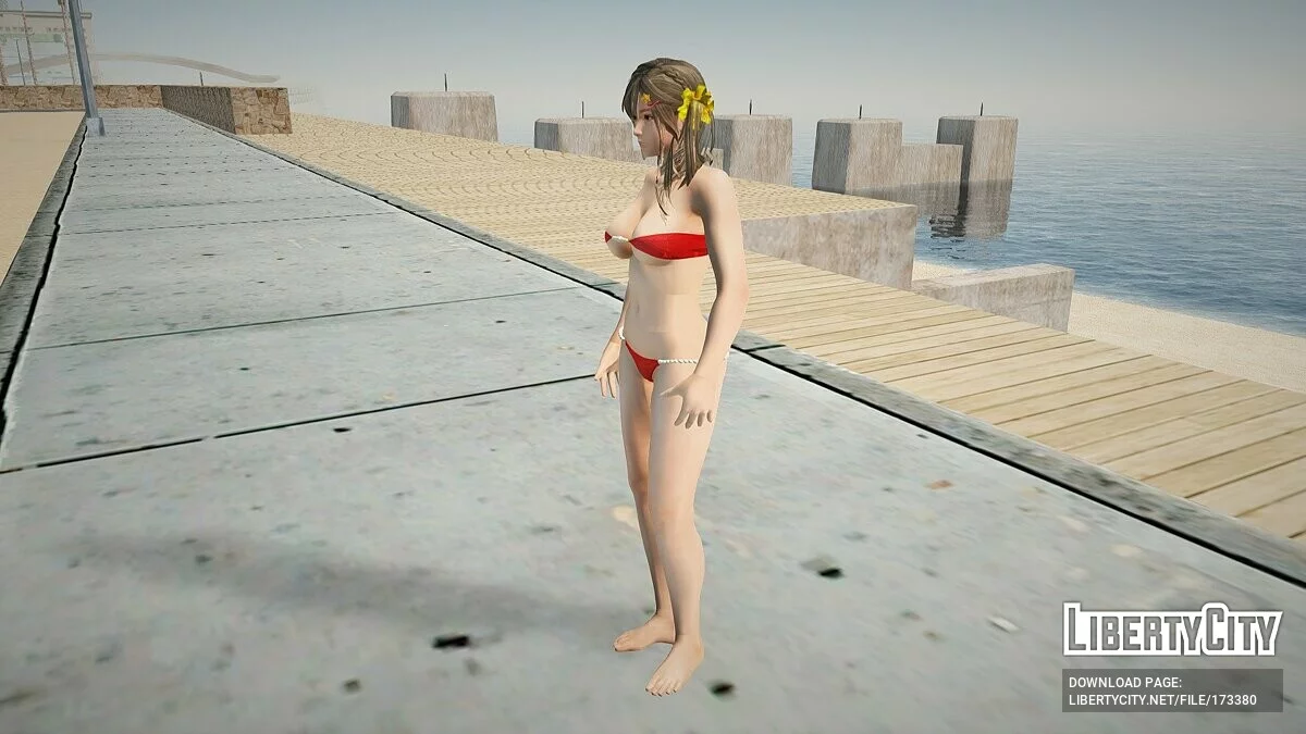 Мисаки в бікіні з Dead or Alive Xtreme Venus Vacation / GTA San Andreas