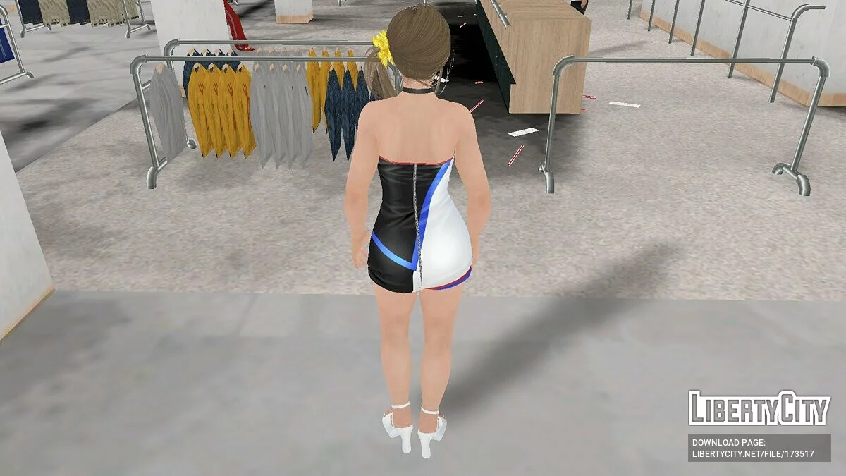 Мисаки в платье / GTA San Andreas