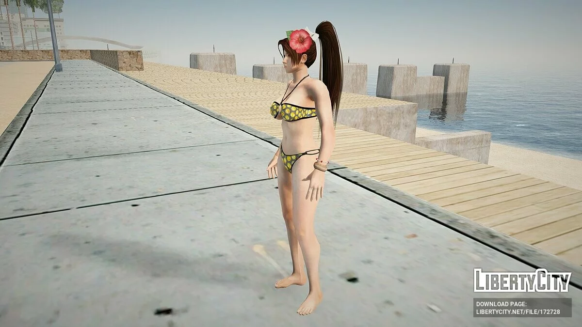 Mai Shiranui en bikini / GTA San Andreas