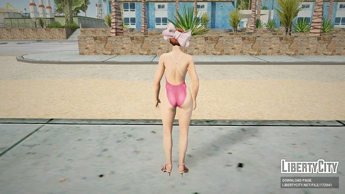 Naotora Li in a swimsuit / GTA San Andreas