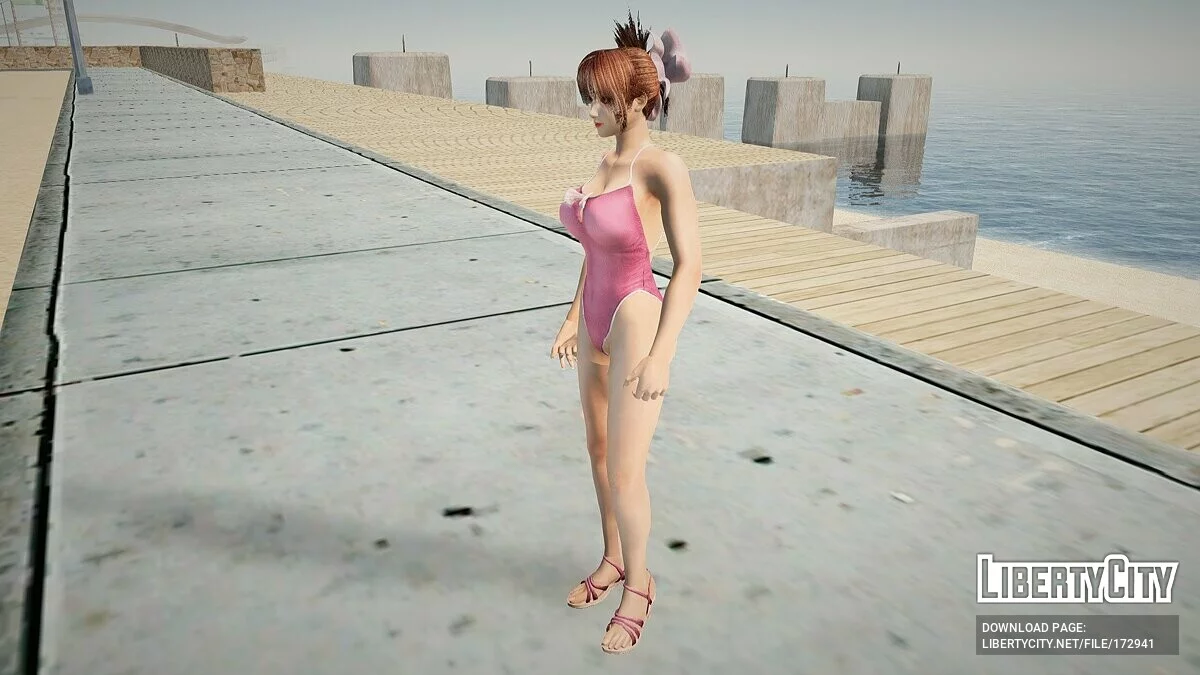 Naotora Li in a swimsuit / GTA San Andreas