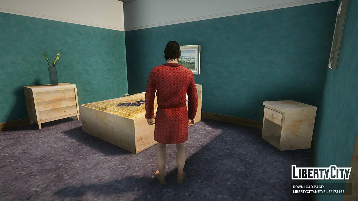 Ped in a dressing gown / GTA San Andreas
